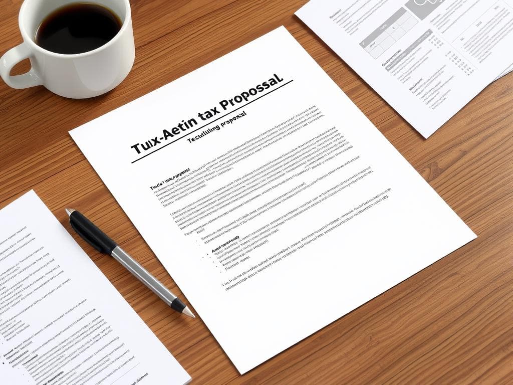Accounting Tax Advisory Proposal (Three-Tier Engagement Letter)