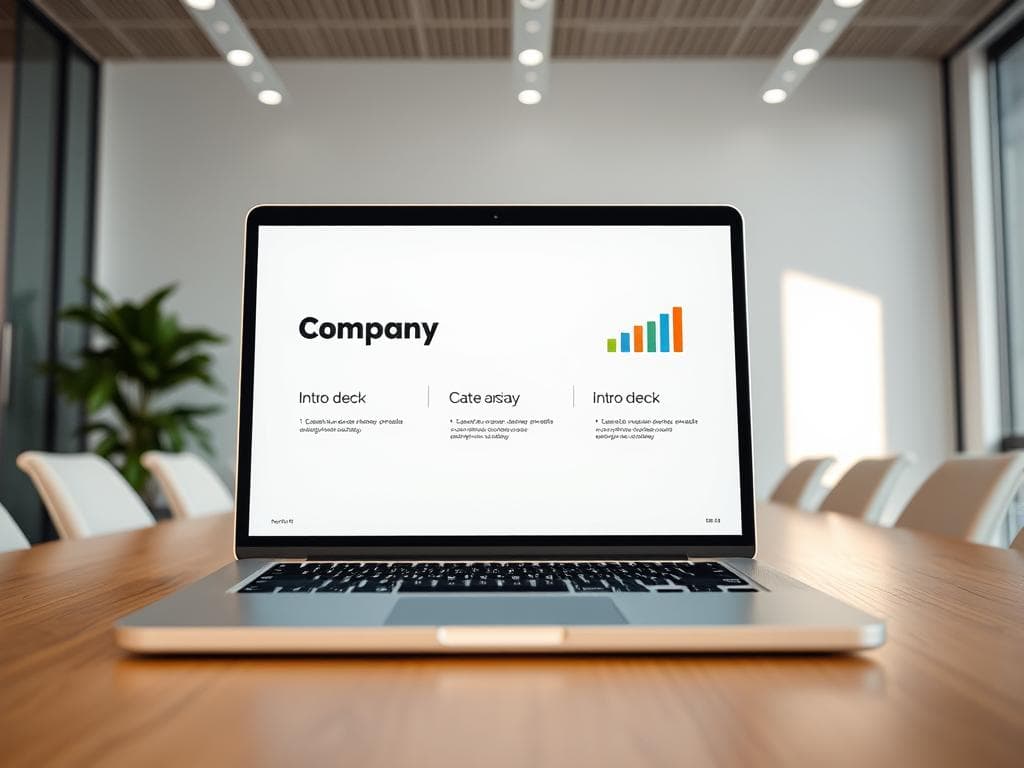 Company Intro Deck (Clean Minimal B2B)