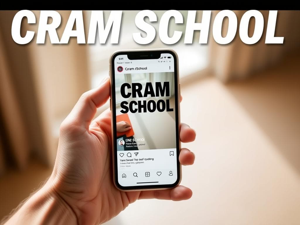 Cram School LINE Broadcast Trio (Exam Countdown Cadence)