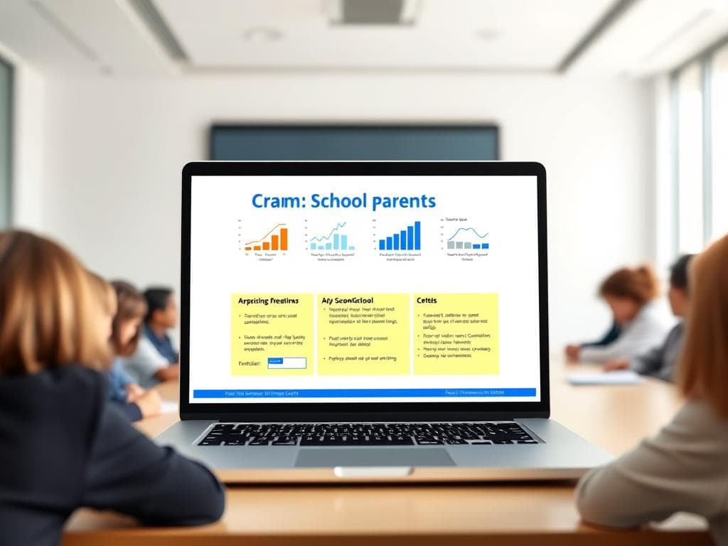 Cram School Parent Seminar Deck (Academic Navy)