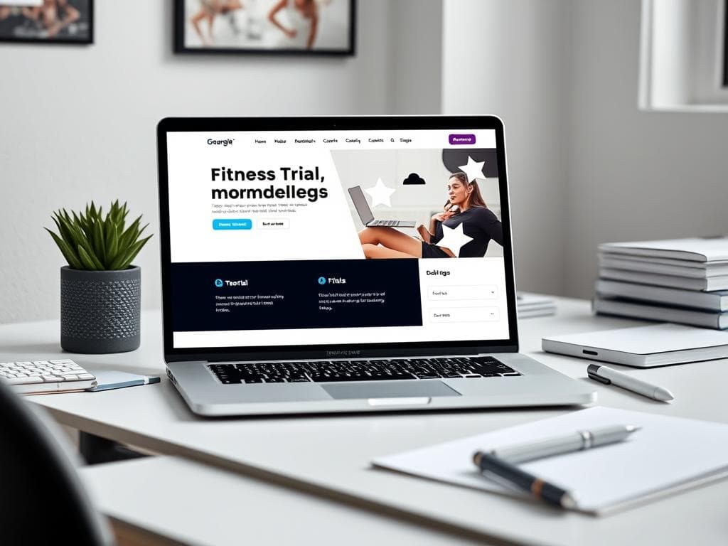Fitness Trial Landing Page (Full-Page Block Blueprint)