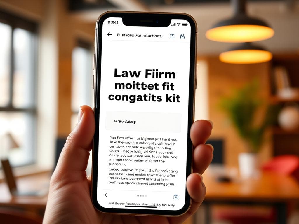 Law Firm Offer Congratulation Kit (Card + Email + Day One)