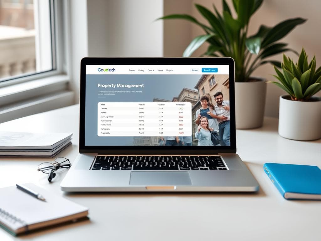 Property Management Comparison Page (Side-by-Side Table)